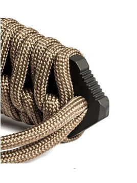 Couteau Maraudeur® paracord 550 (coyote)