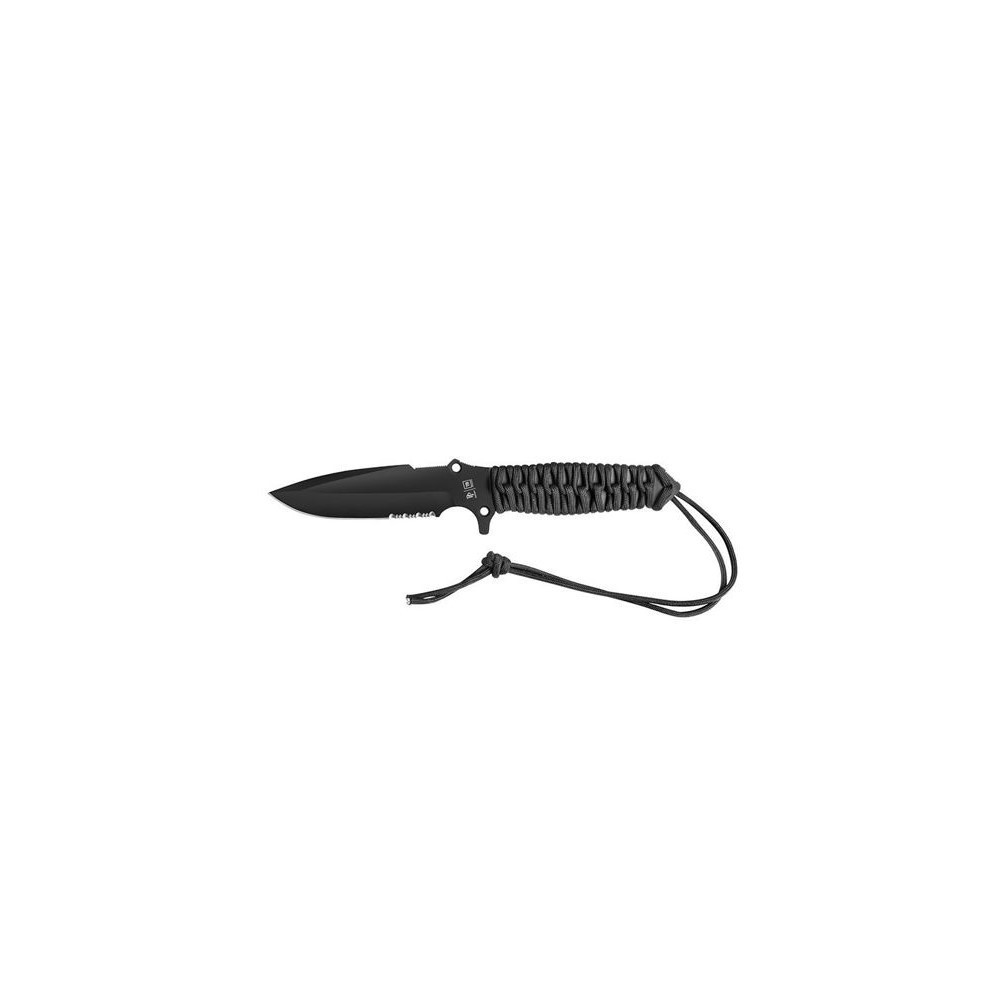 Couteau Maraudeur® paracord 550 serration "Fish & Fire" Couteau Maraudeur® paracord 550 serration "Fish & Fire"