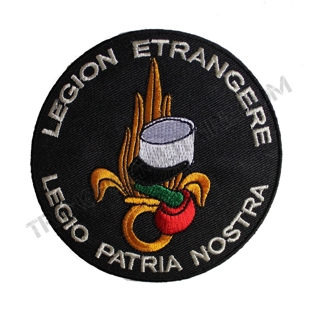 Ohrong Patch Légion Étrangère Française Légion Étrangère Tactique Militaire Patch Patch Emblème Morale Applique pour Casquettes Sacs Vestes Uniformes