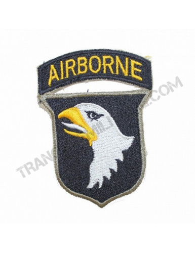 Patch US 101ème Division Airborne (bord vert)