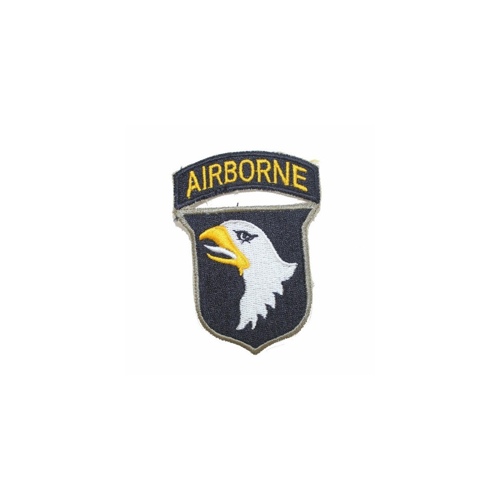 Patch US 101ème Division Airborne (bord vert)