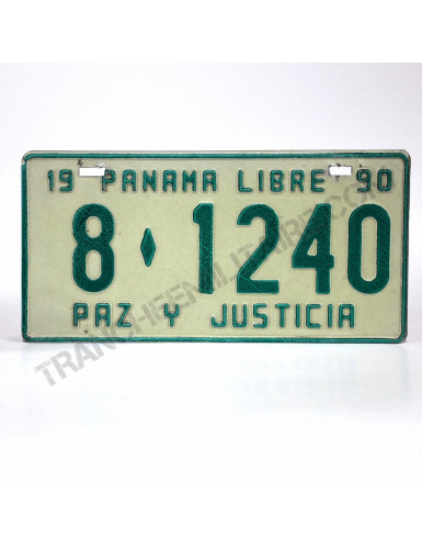 Plaque US Panama Libre