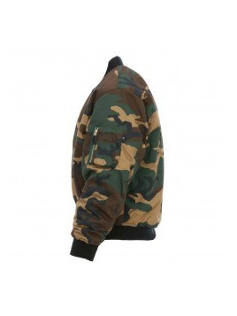 Blouson Pilote Bombers MA1 camouflé