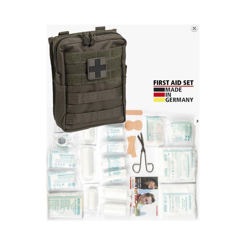 Trousse de secours militaire hémorragie