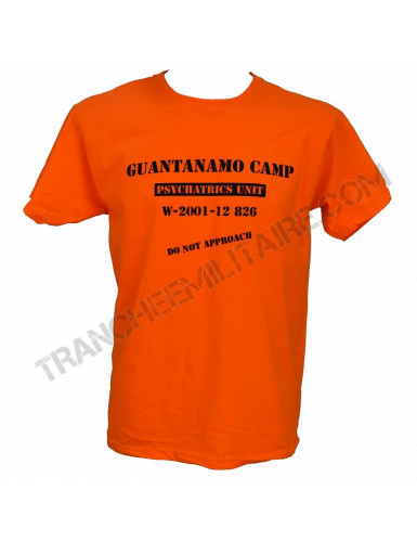 T-shirt Guantanamo (100% coton)