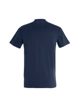 T-shirt bleu marine (100% coton)