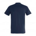 T-shirt bleu marine (100% coton)