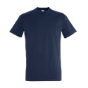 T-shirt bleu marine (100% coton)