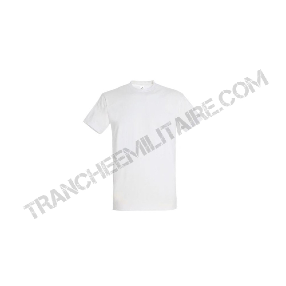 T-shirt blanc (100% coton)