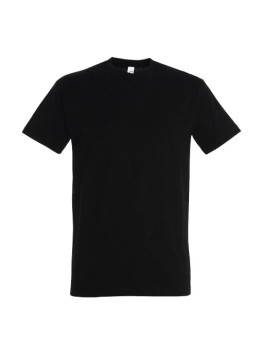 T-shirt noir (100% coton)