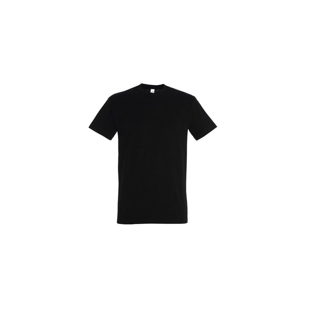 T-shirt noir (100% coton)