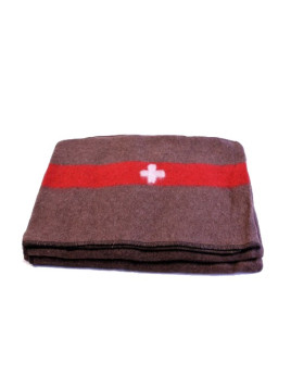 Couverture Armée suisse (100% laine)