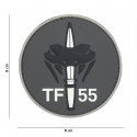 Patch 3D PVC TF-55 (gris)
