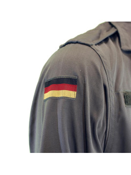 Veste F2 (4 poches) avec drapeaux allemand