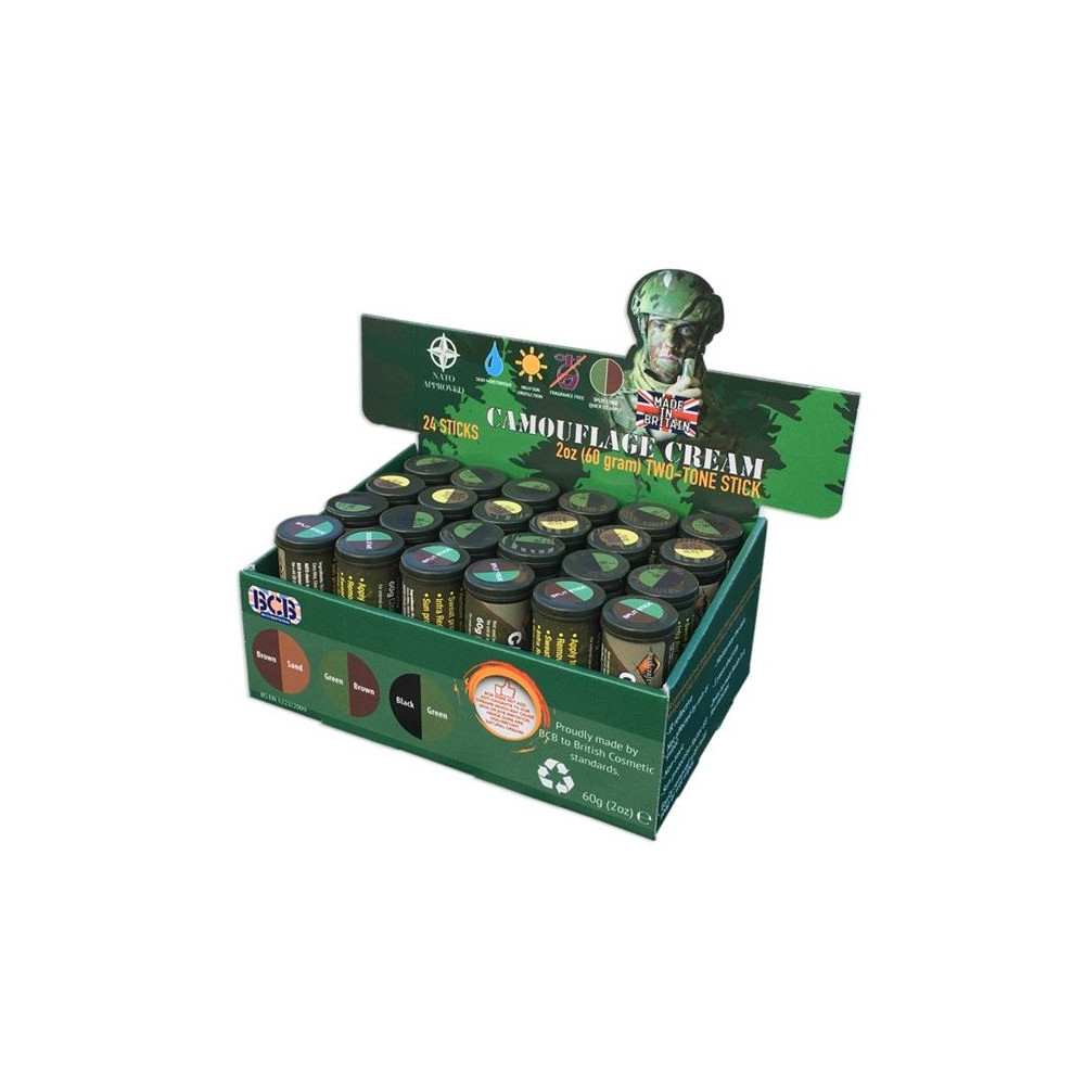 Stick de camouflage BCB (60 gr) Stick de camouflage BCB (60 gr)