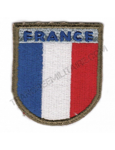 Ecusson France WWII (bord vert)