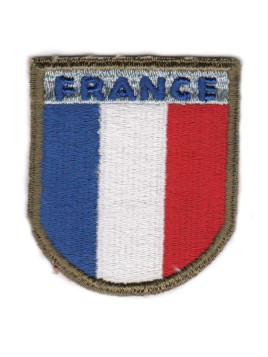 Ecusson France WWII (bord vert)