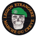 Ecusson Légion Etrangère "Marche ou crève"