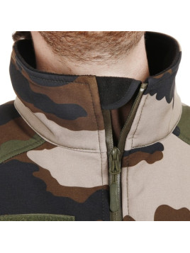 Veste Softshell Elite ARES (camouflage Centre Europe)