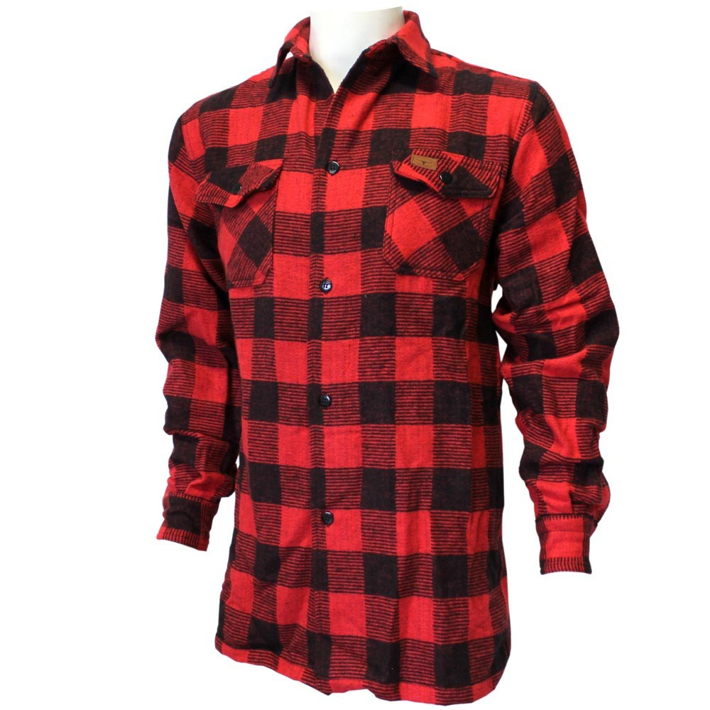 Chemise de bûcheron rouge/noir Chemise de bûcheron rouge/noir
