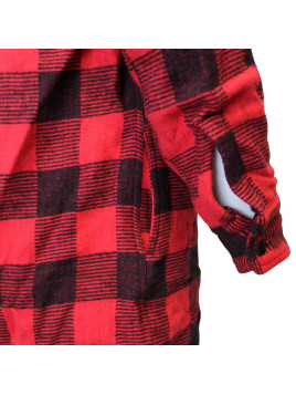 Chemise de bûcheron rouge/noir