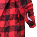 Surchemise de bûcheron rouge "Longhorn" 100% coton