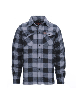 Chemise de bûcheron gris/noir