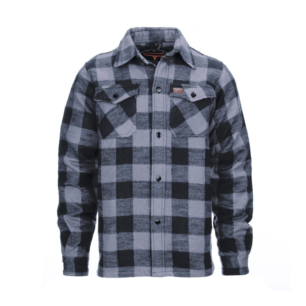 Chemise de bûcheron gris/noir Chemise de bûcheron gris/noir