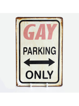 Plaque vintage Gay