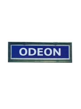 Plaque Métro Odéon