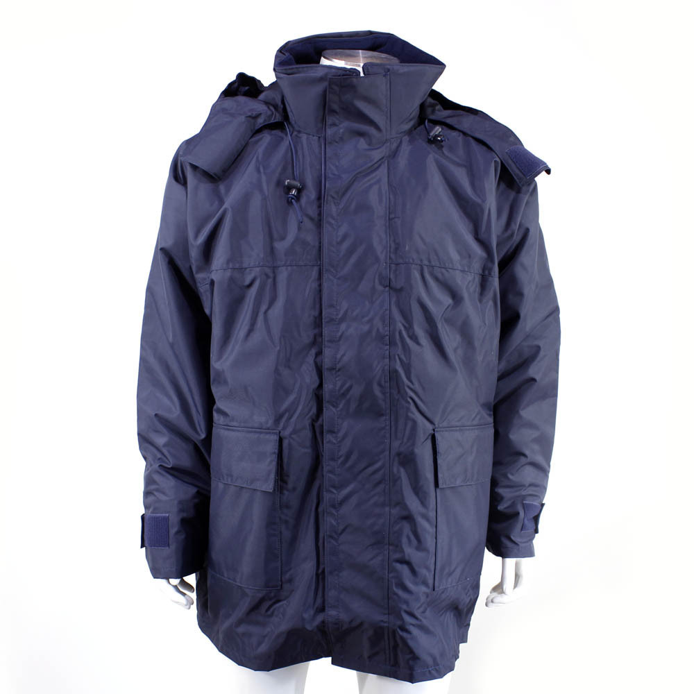 parka militaire bleu