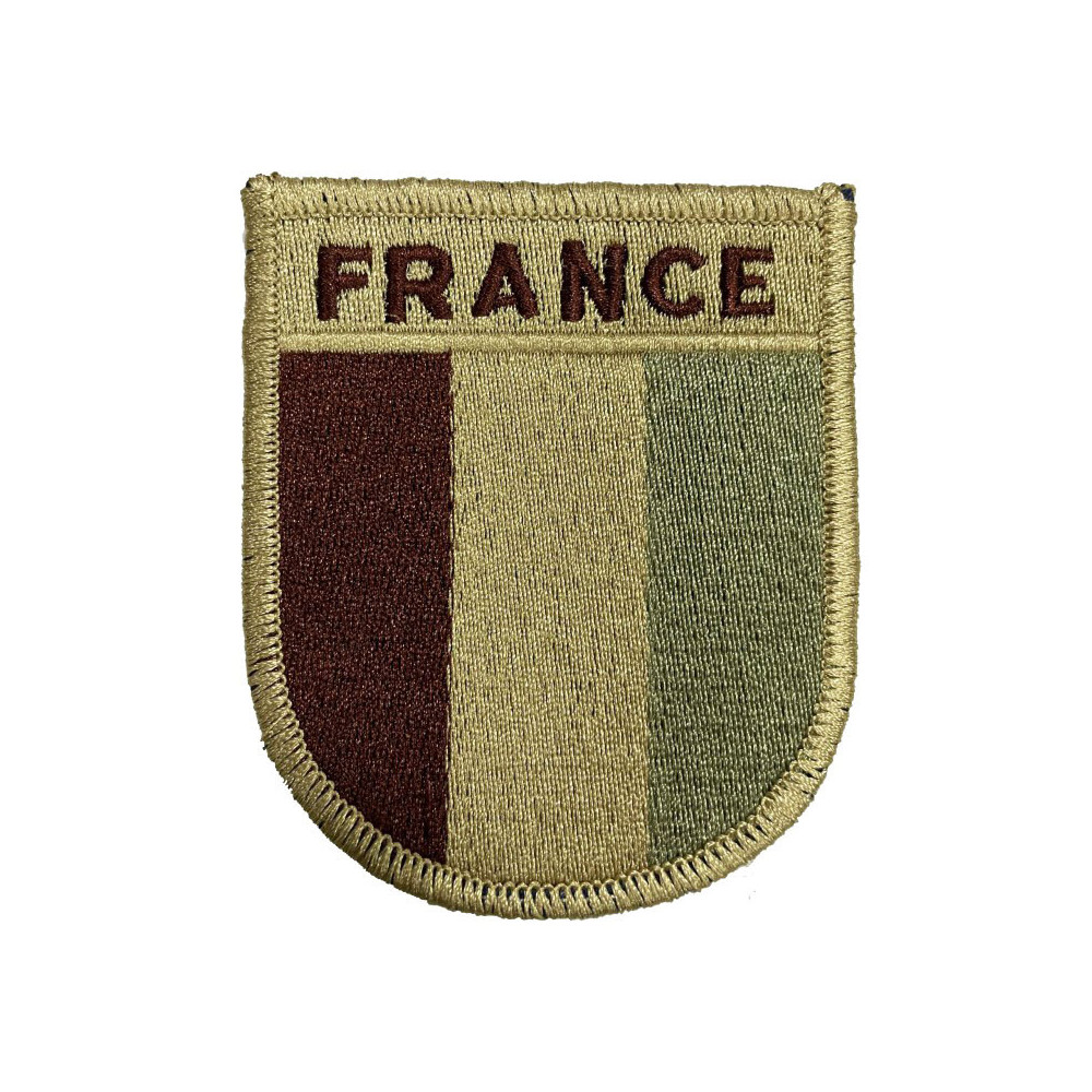 Ecusson France (désert) - La Tranchée Militaire