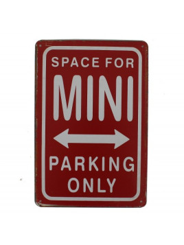 Plaque vintage "Mini...