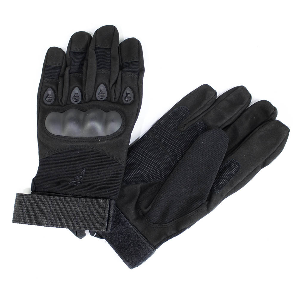 Gants coqués moto polyester