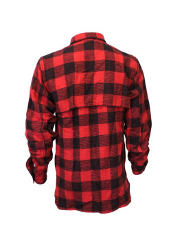 Chemise de bûcheron olive/noir