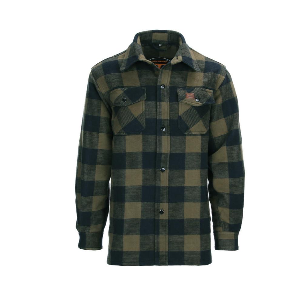 Chemise de bûcheron olive/noir Chemise de bûcheron olive/noir