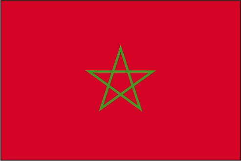 photo maroc drapeau