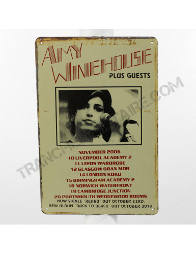 Plaque Amy Winehouse Guests