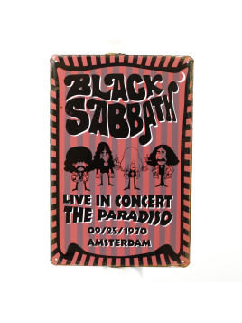 Plaque Black Sabbath The...