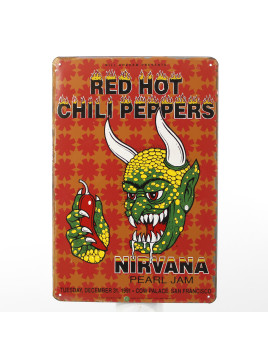 Plaque Red Hot Chili Peppers