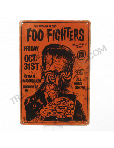 Plaque Foo Fighters