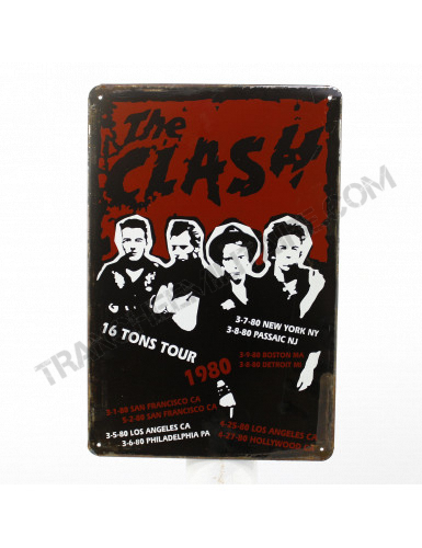 Plaque The Clash 80