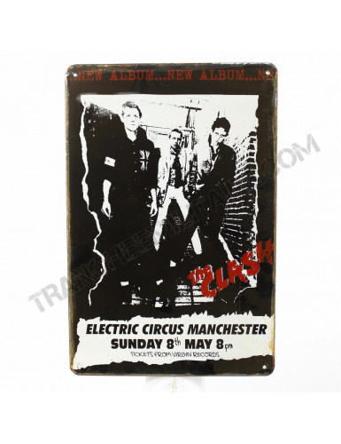 Plaque The Clash New album