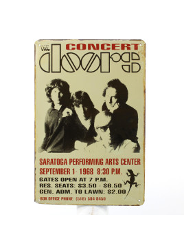 Plaque The Doors concert