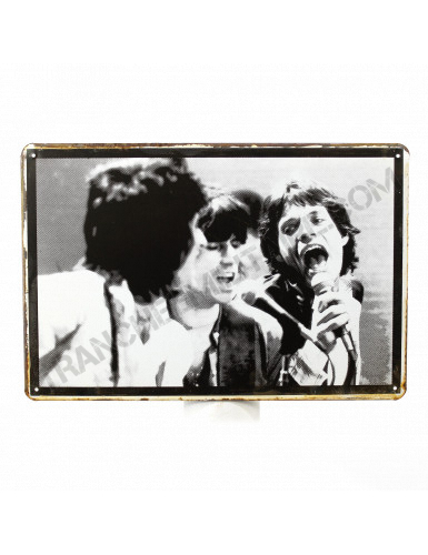 Plaque Rolling Stones portrait