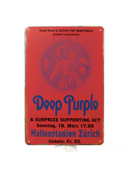 Plaque Deep Purple