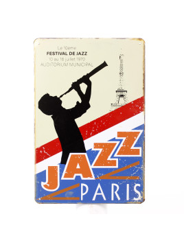 Plaque Jazz Paris