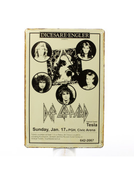 Plaque Def Leppard