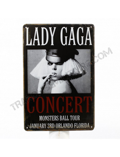 Plaque Lady Gaga