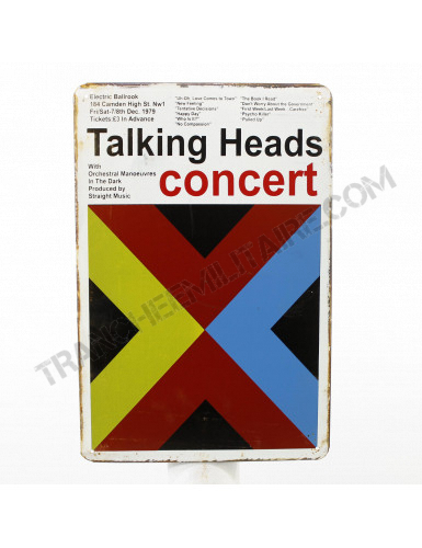 Plaque Talking Heads